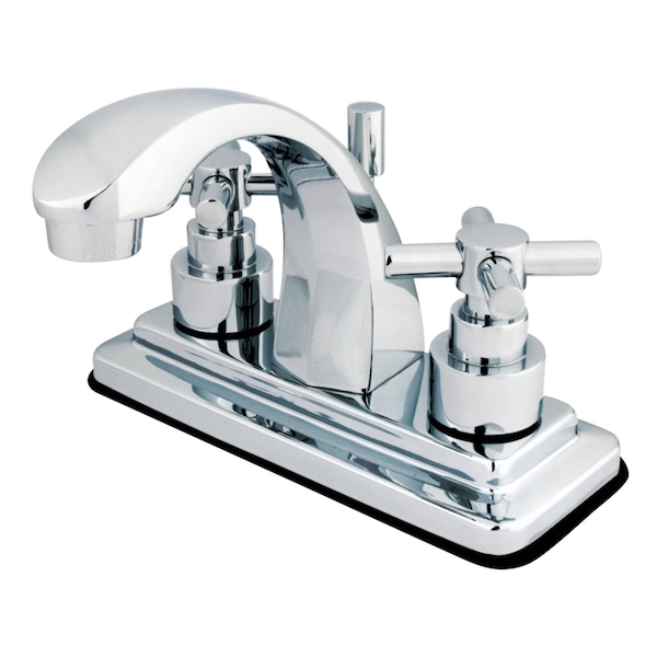 Kingston Brass KS4641EX 4" Centerset Bathroom Faucet, Polished Chrome KS4641EX - main